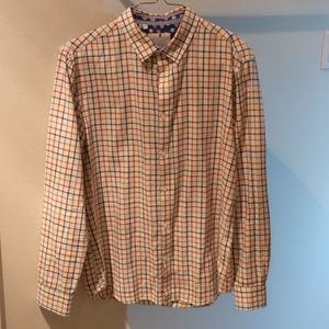 Larsson & Co Checkered Casual Dress Shirt